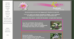 Desktop Screenshot of karuna-zentrum.de